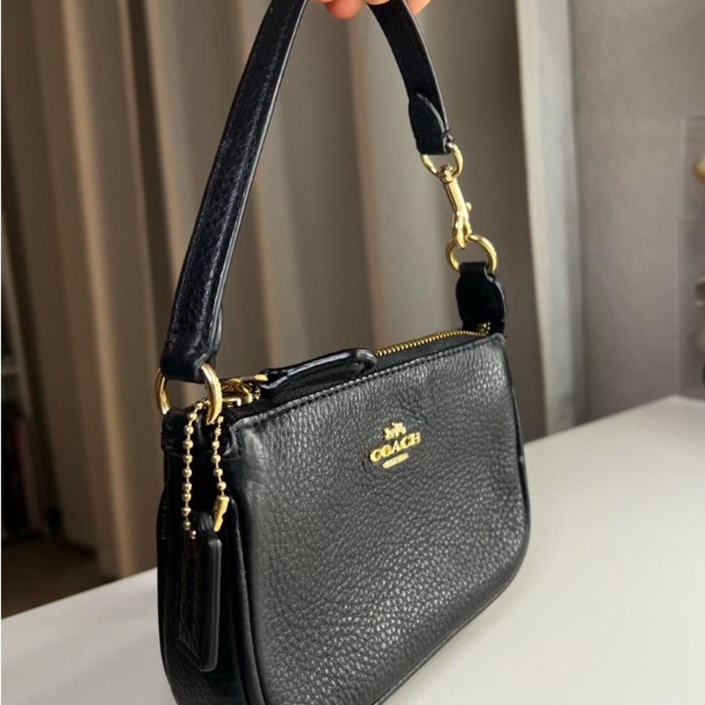 Coach nolita 15 leather Black shoulder bag